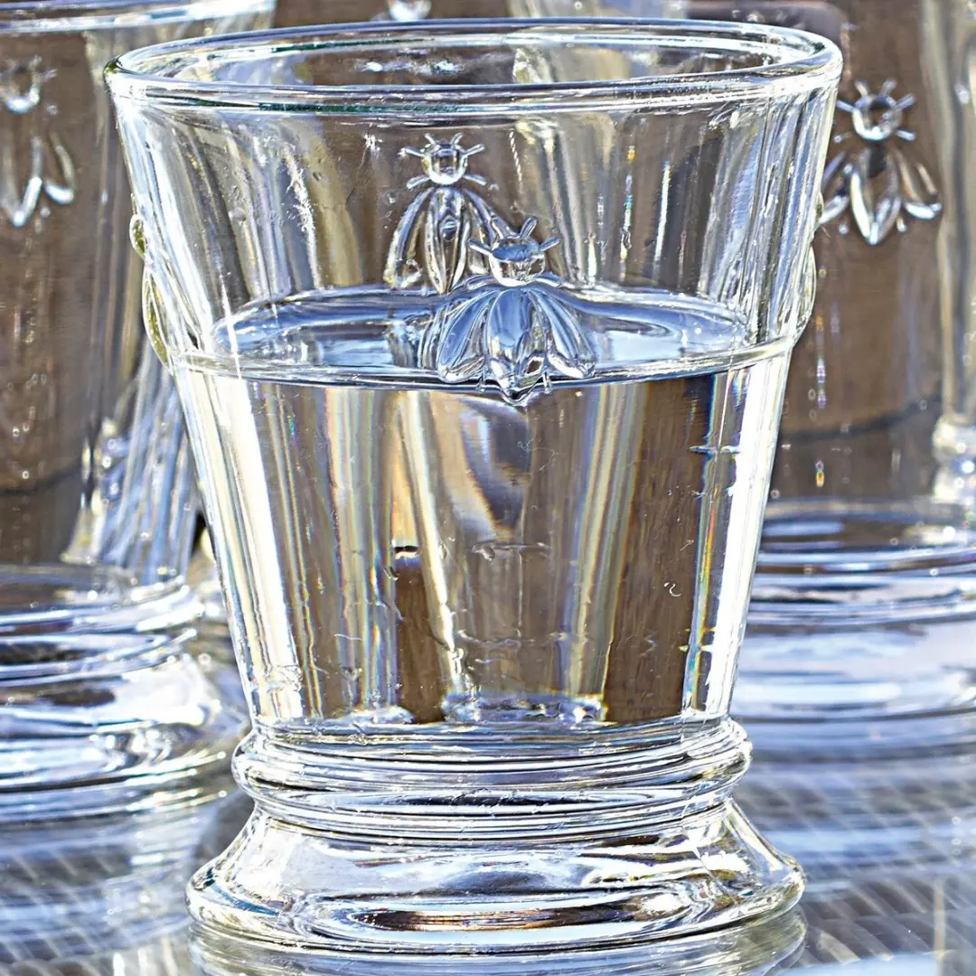 Loberon Waterglas Abeille Set - 6 Stuks