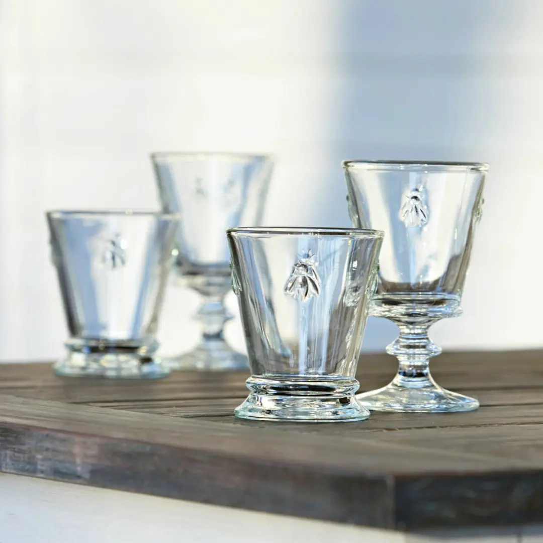 Loberon Waterglas Abeille Set - 6 Stuks