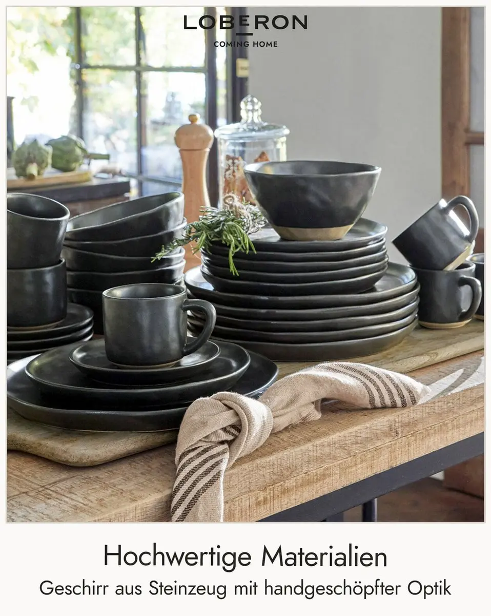 Loberon Biarré Servies Set 30-delig