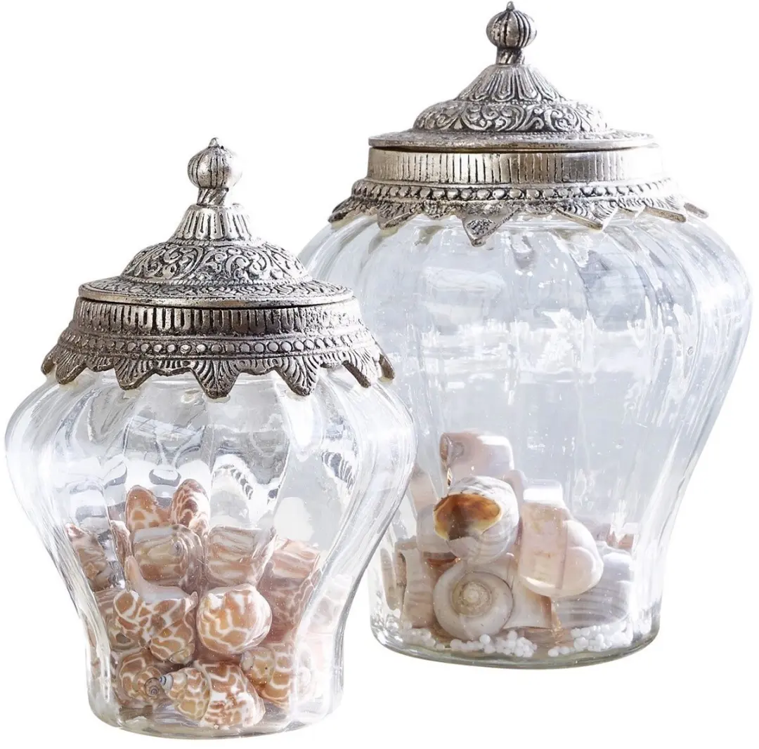 Loberon Isaline Glazen Pot Set