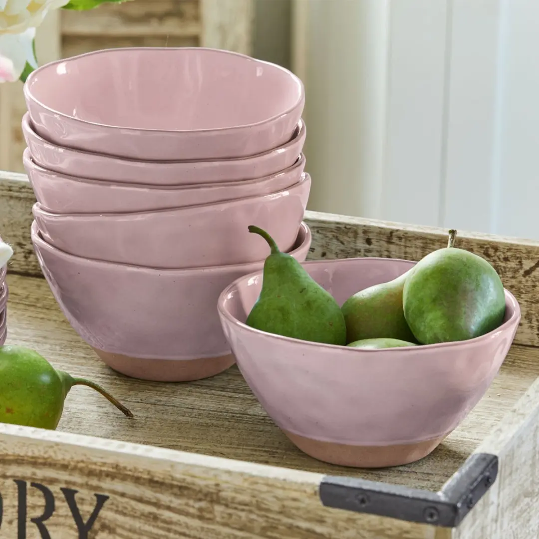 Loberon Biarré Komset - 6 Stuks - Roze