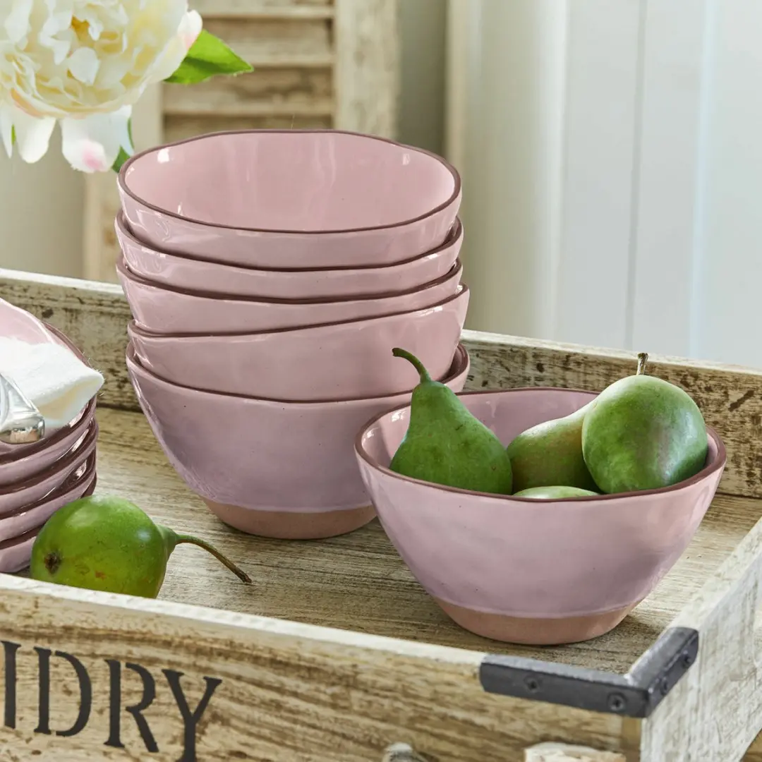 Loberon Biarré Komset - 6 Stuks - Roze