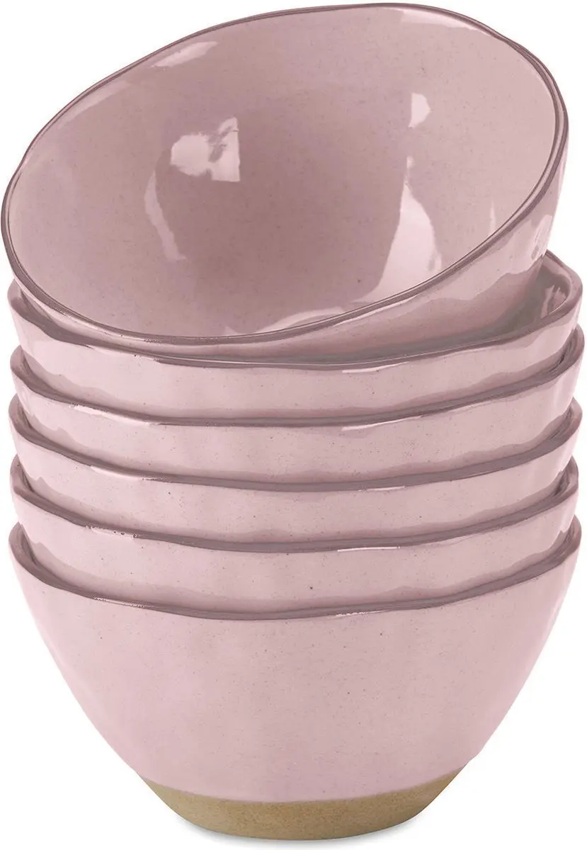 Loberon Biarré Komset - 6 Stuks - Roze
