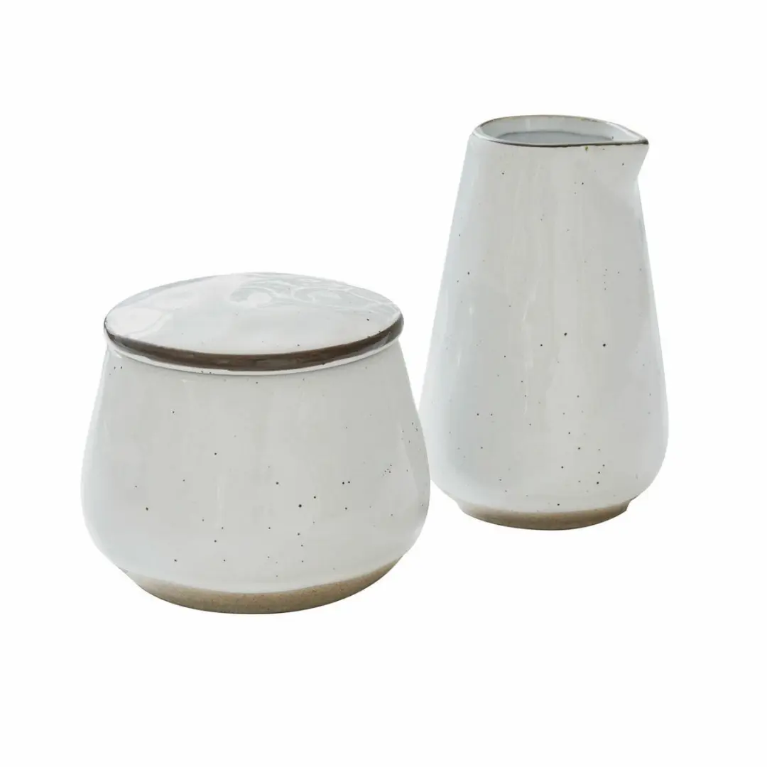 Loberon Biarré Suikerpot & Melkkannetje