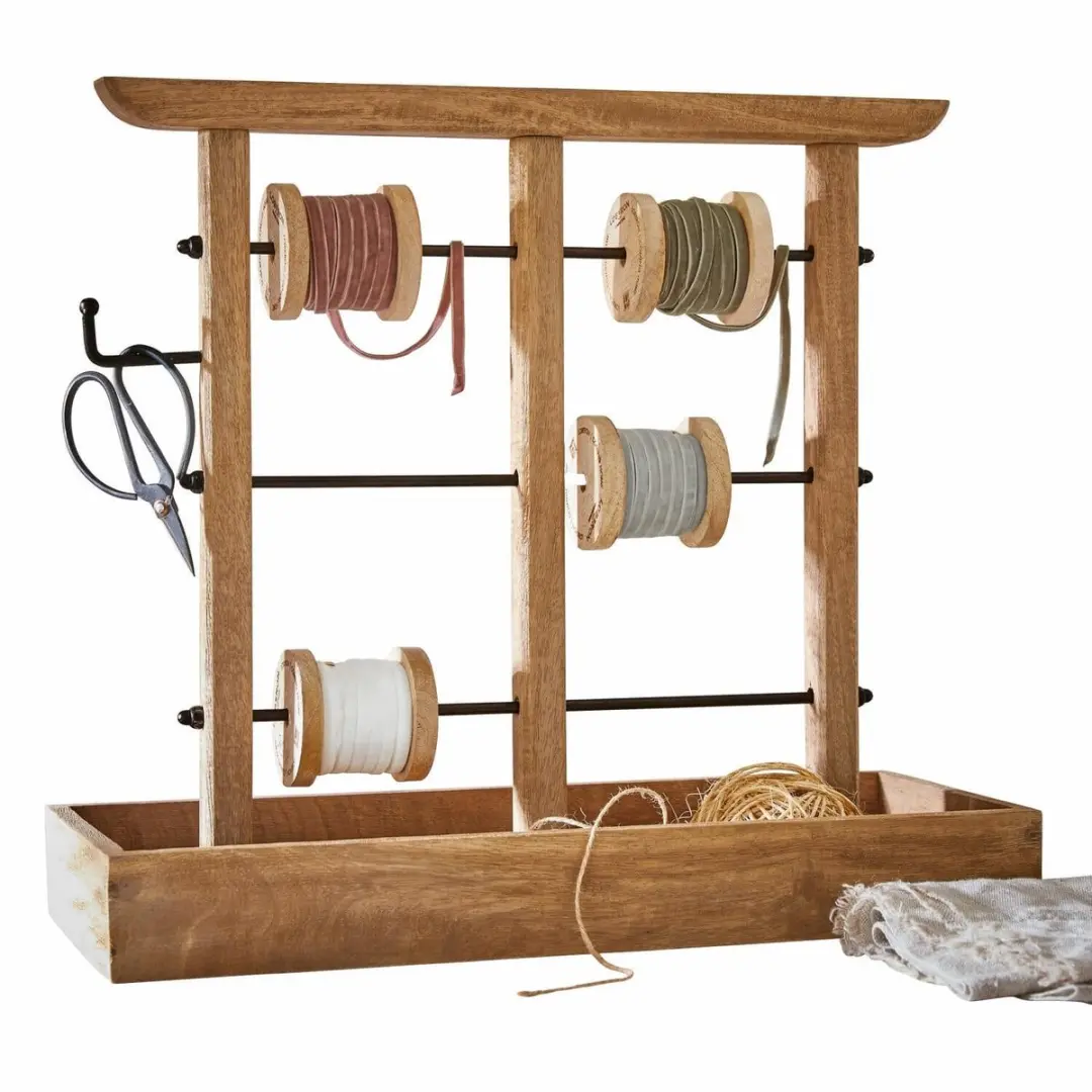 Loberon Katrineholm Organizer - bruin/zwart