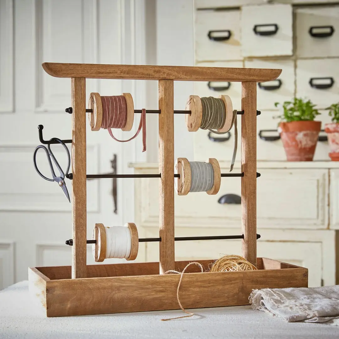 Loberon Katrineholm Organizer - bruin/zwart
