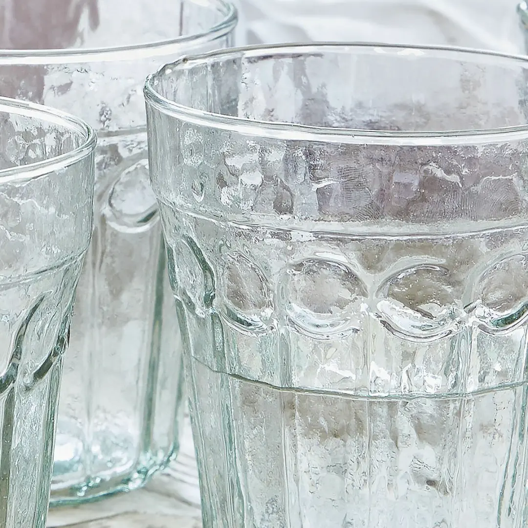 Loberon Alizande Glas Set - 4 Stuks Ø9.5cm