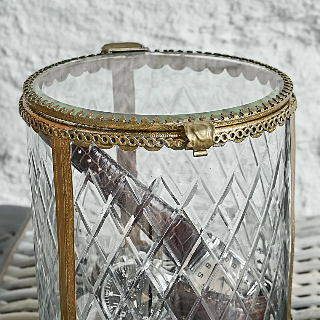 Loberon Svelteque Pot Set 2 Stuks - Antiekmessing/Heldere Kleur