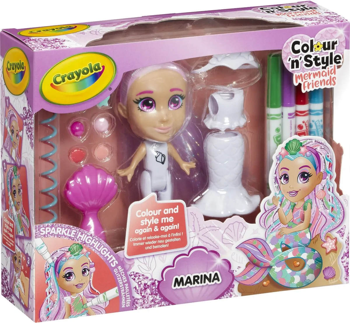 Goliath Crayola Colour'n'Style Friend Marina Hobbyset
