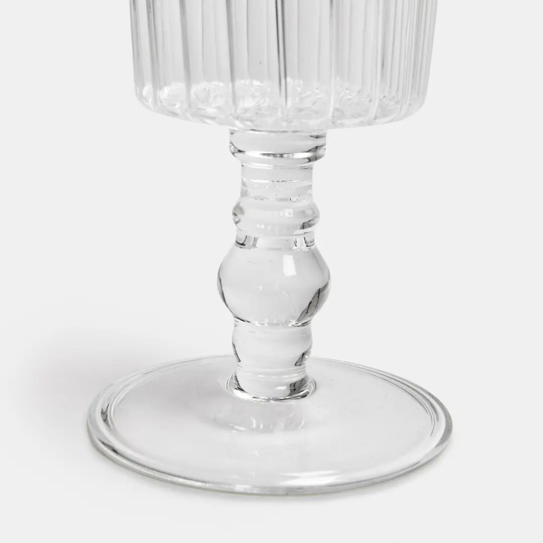 Loberon Lianzo Glas Set - 4 Stuks Ø7cm Helder