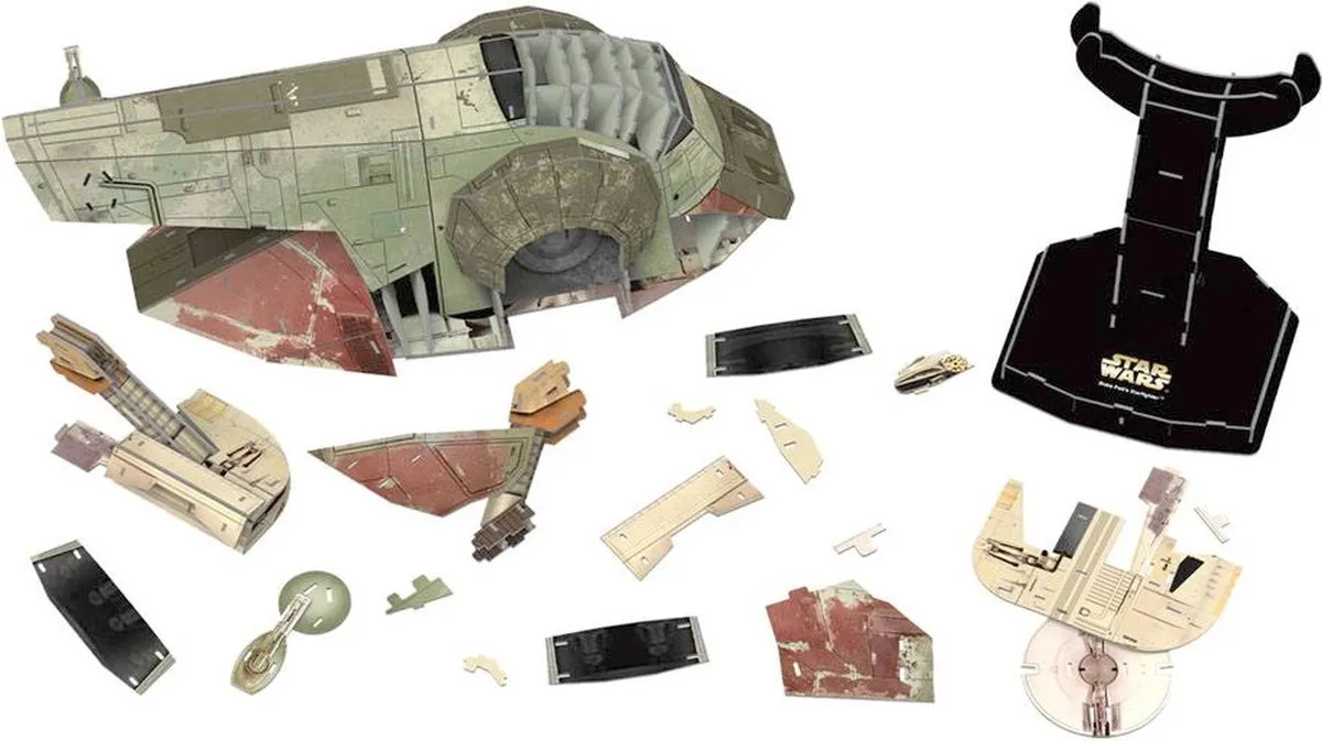 Revell 00320 The Mandalorian Boba Fett's Gunship Modelbouwpakket - 1:50 - 130 Onderdelen - Multi