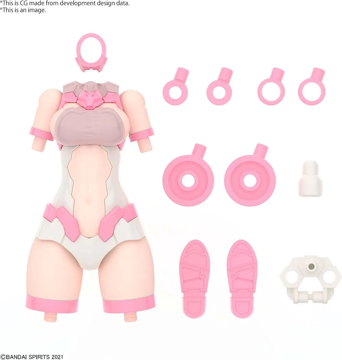Bandai Namco Gundam 30MS Option Body Part Type G03 Model Kit