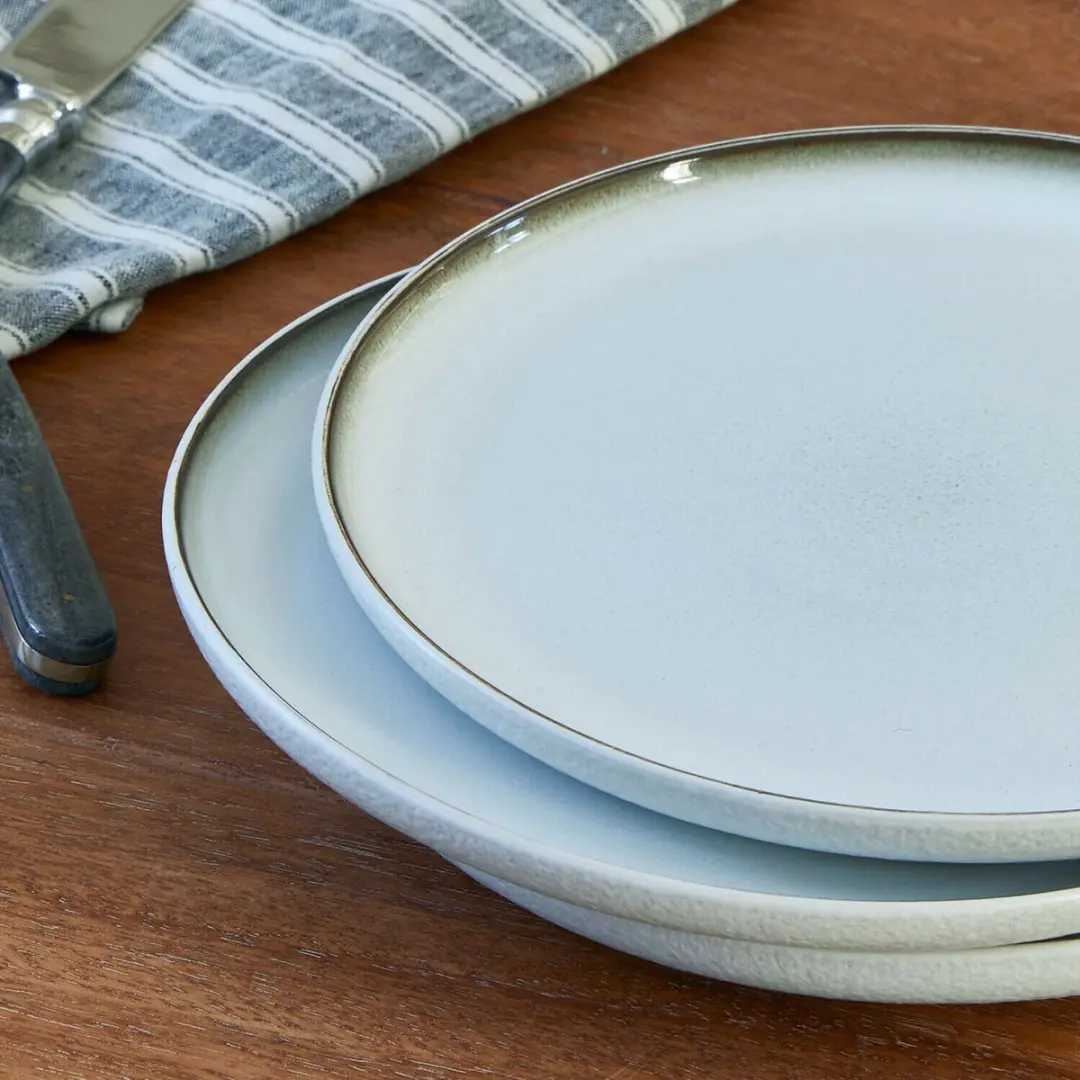 Loberon Dessertbordset Eiruna Crème - 6 Stuks