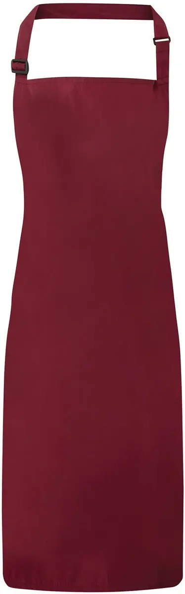 Schort/Tuniek/Werkblouse Unisex One Size Premier Burgundy 100% Polyester