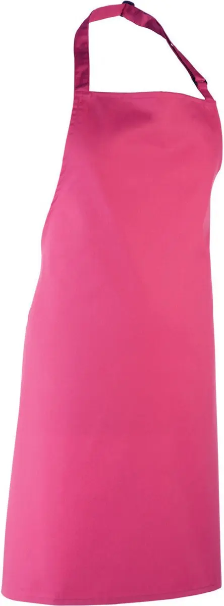 Schort/Tuniek/Werkblouse Unisex One Size Premier Hot Pink 65% Polyester, 35% Kat