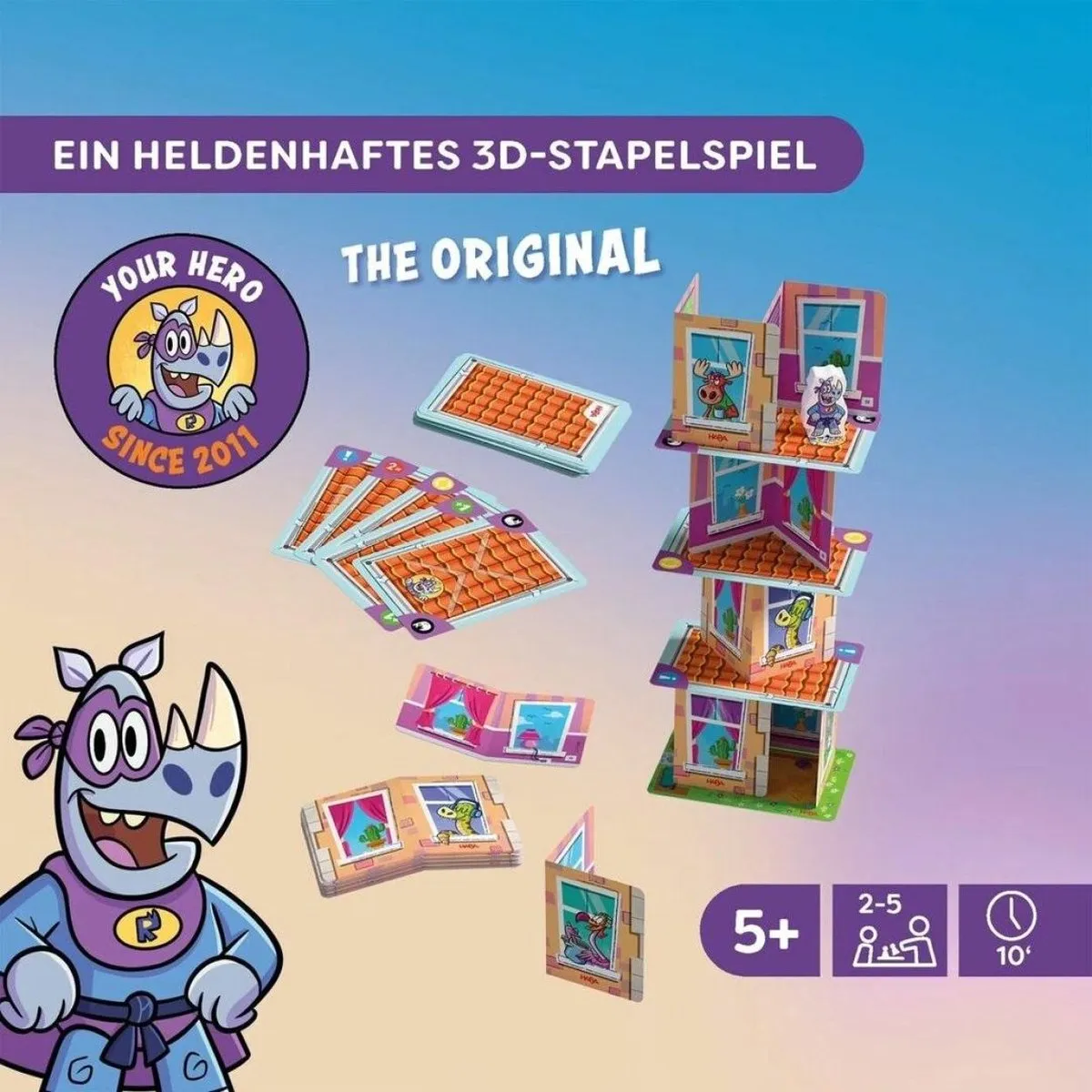 Haba Rhino Hero The Original