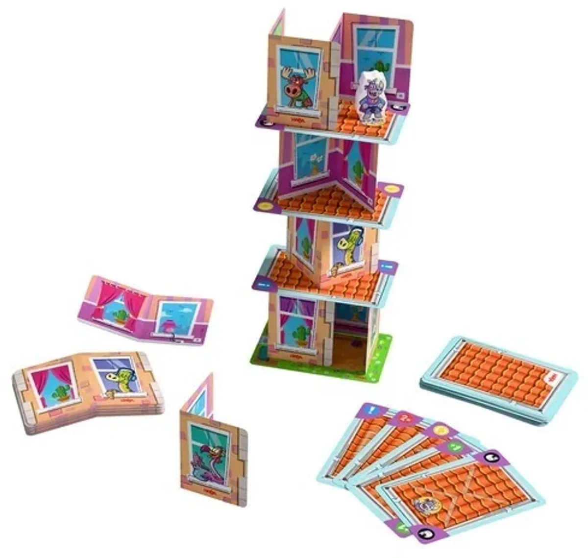 Haba Rhino Hero The Original - Maximaal 5 spelers