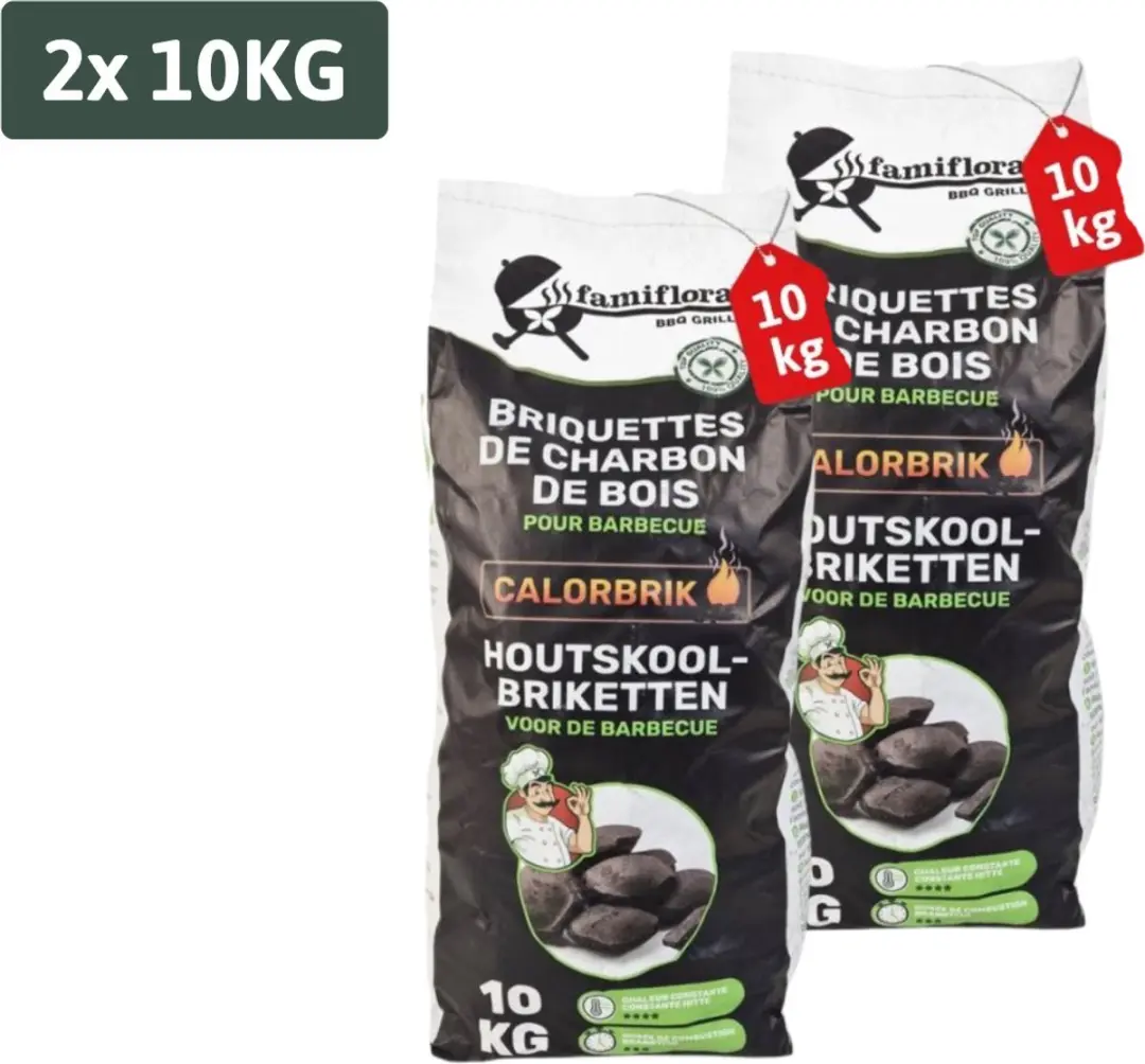 Famiflora briketten 2x 10KG