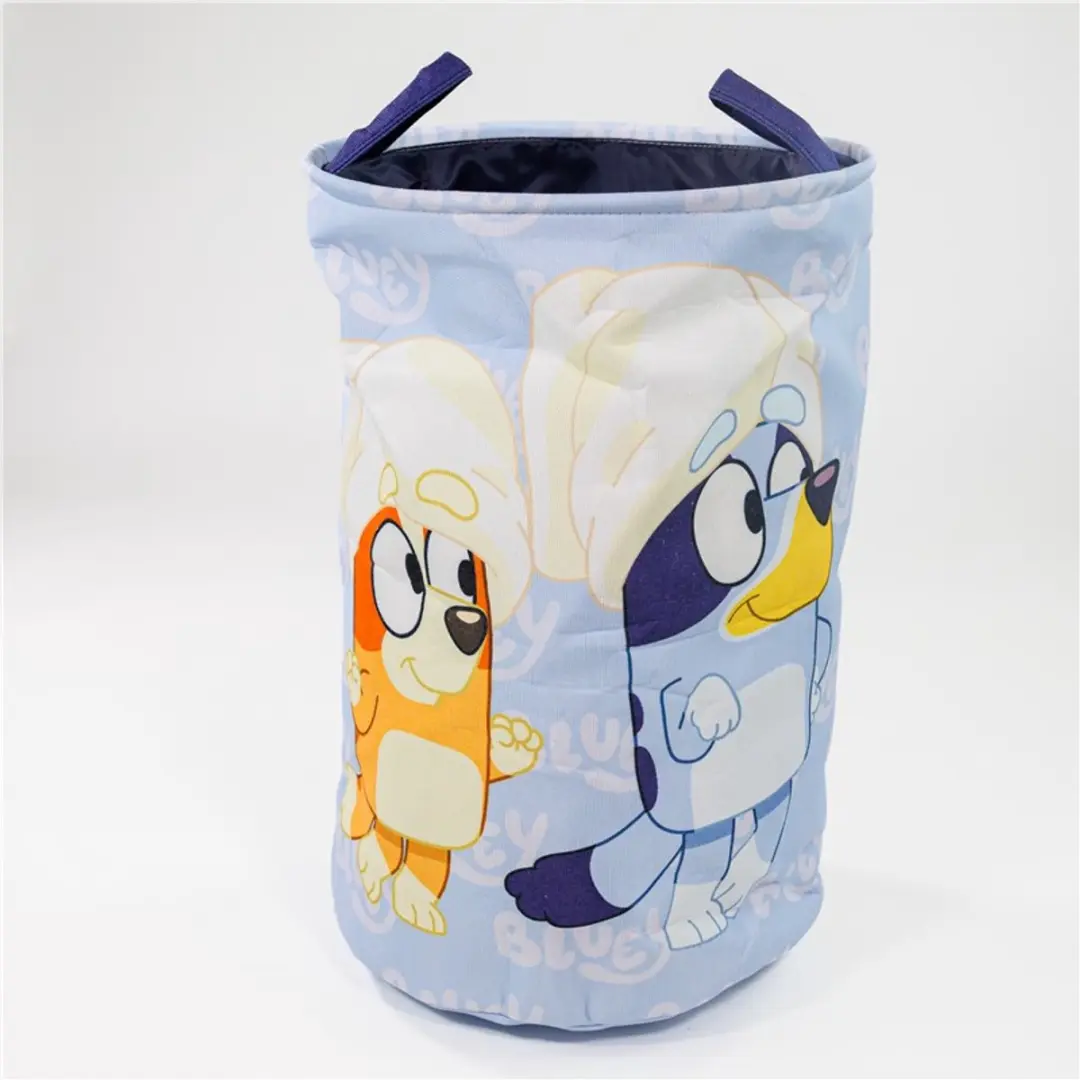 Bluey Wasmand - Blauw - 50x32cm - Polyester - afbeelding 6 van 6