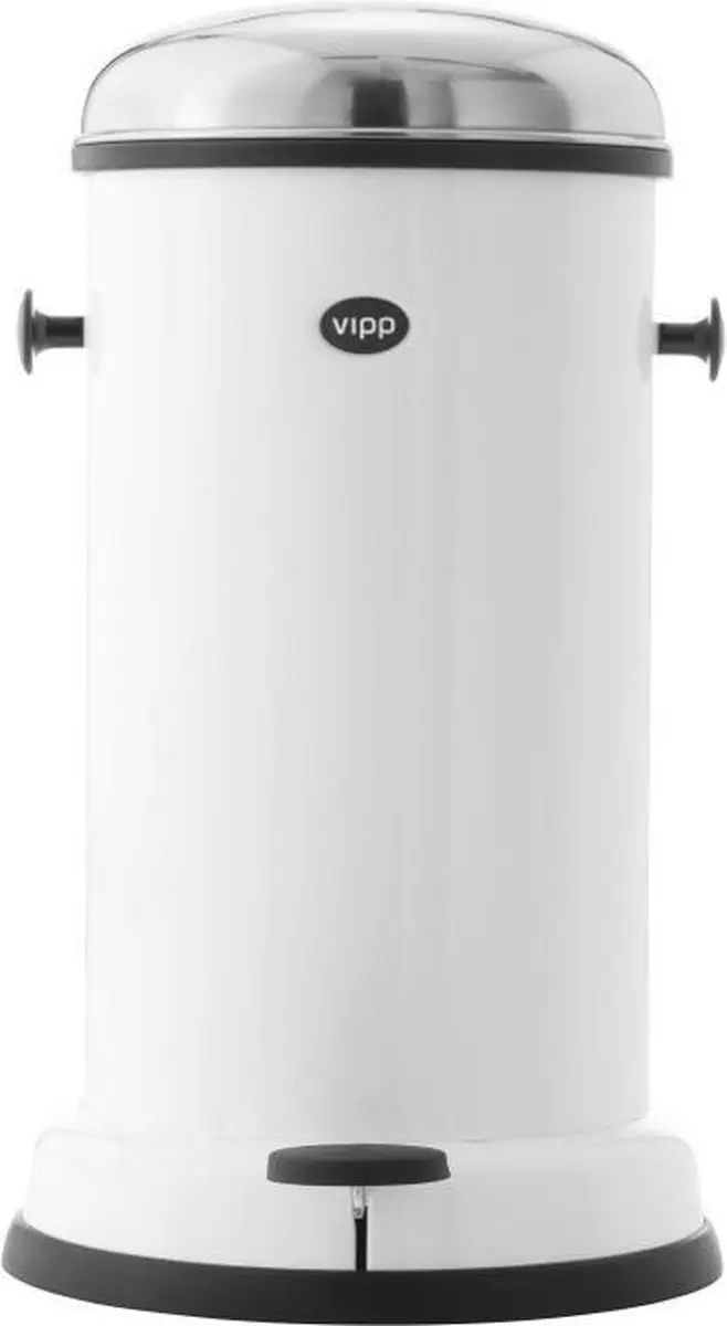 VIPP 15 Pedaalemmer 14 liter, wit