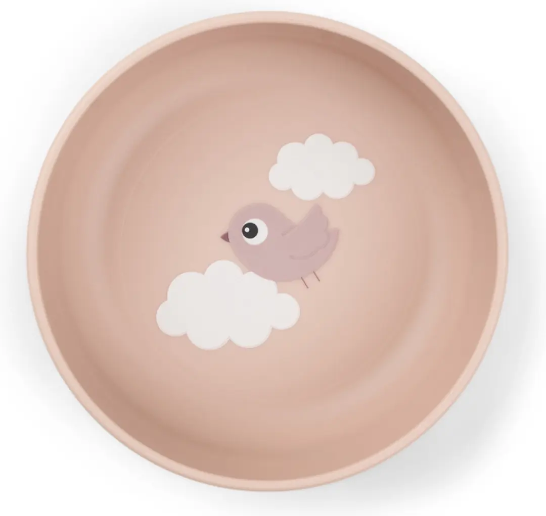 Done By Deer Happy Clouds Kom DD-1836321 - Roze - Ø150cm