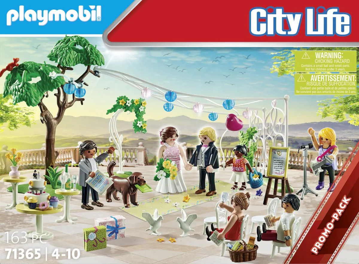Playmobil City Life Huwelijksfeest 71365 - Multicolor