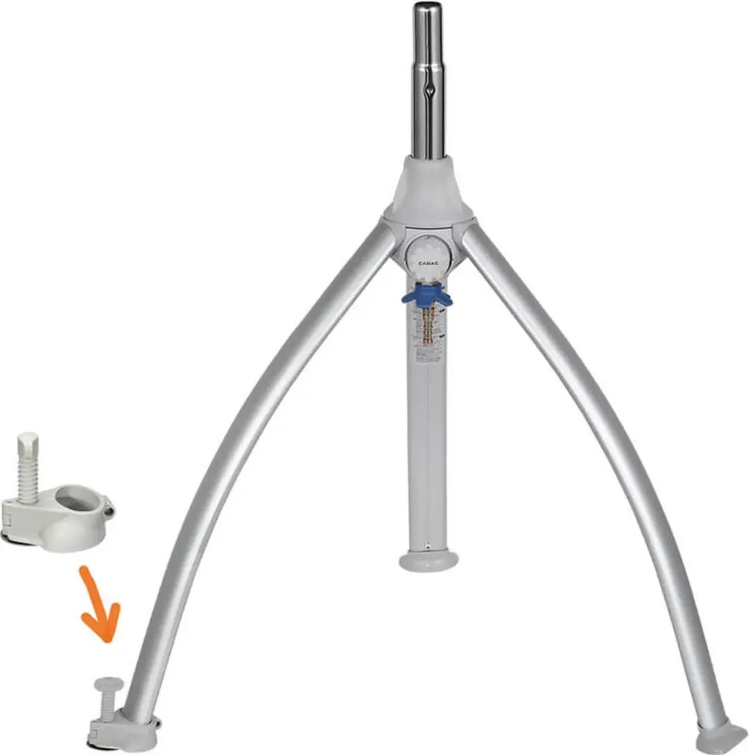 Cadac Lef Leveller Grillo Chef Pootadapter - Zwart