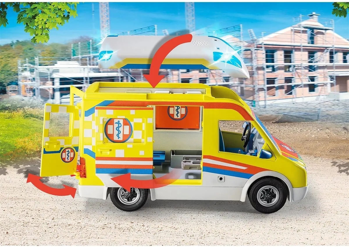 Playmobil City Life Ambulance 71202 - Licht & Geluid