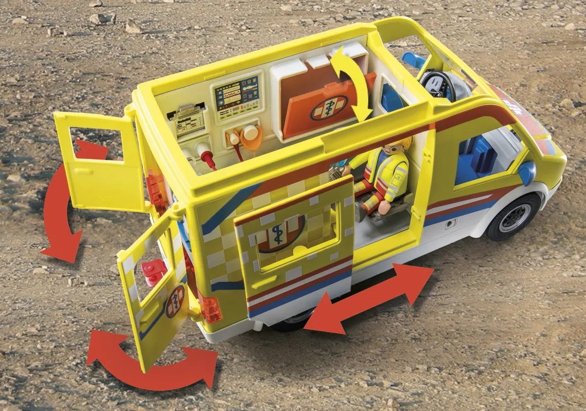 Playmobil City Life Ambulance 71202 - Licht & Geluid