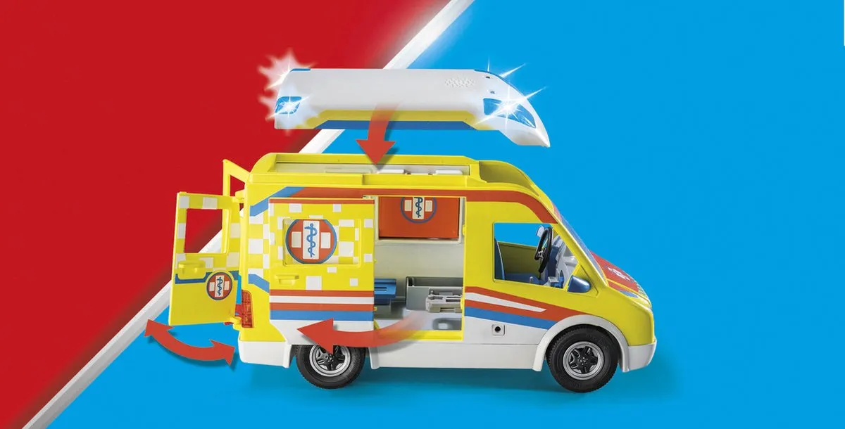 Playmobil City Life Ambulance 71202 - Licht & Geluid