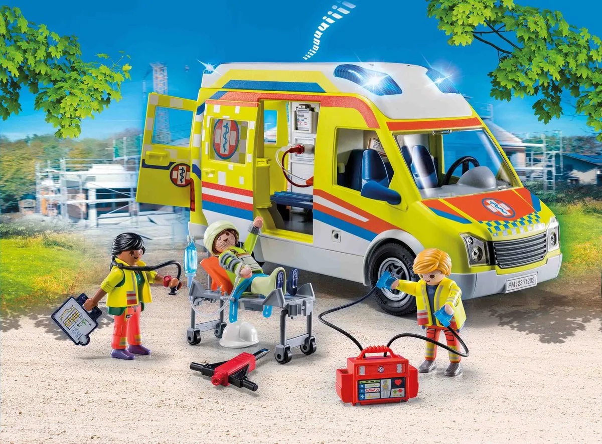 Playmobil City Life Ambulance 71202 - Licht & Geluid - afbeelding 6 van 6