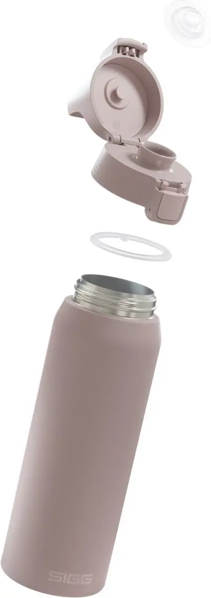 Sigg Shield Therm One 0.75L Roestvrijstalen Drinkfles - Roze - afbeelding 5 van 6