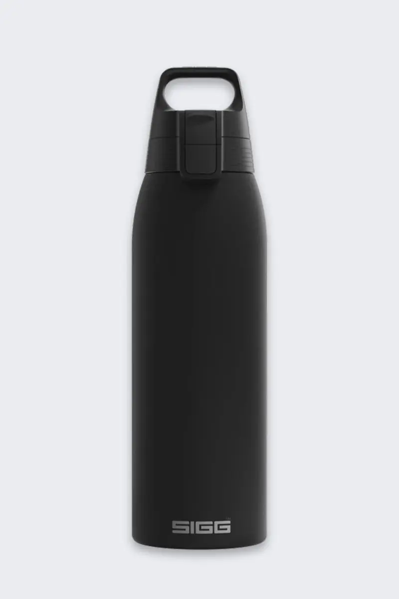 Sigg Shield Therm One 1L Thermosfles - Zwart - afbeelding 3 van 5