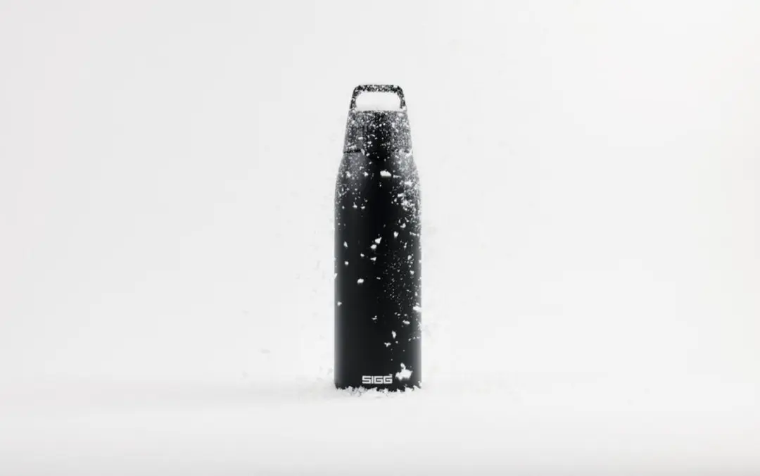 Sigg Shield Therm One 1L Thermosfles - Zwart - afbeelding 5 van 5