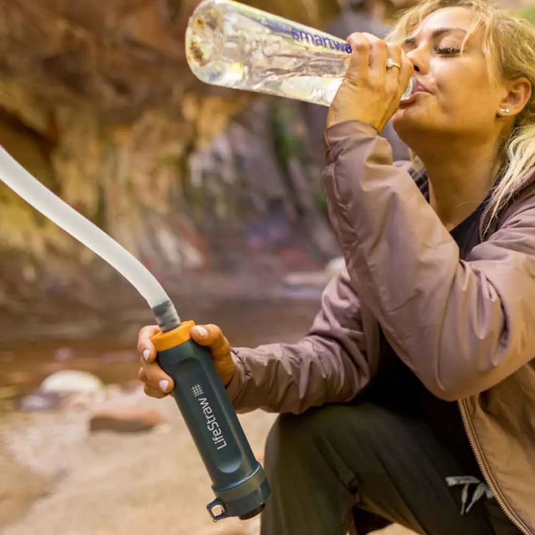 LifeStraw Peak Series Gravity Waterzak 8L - Blauw - afbeelding 2 van 6
