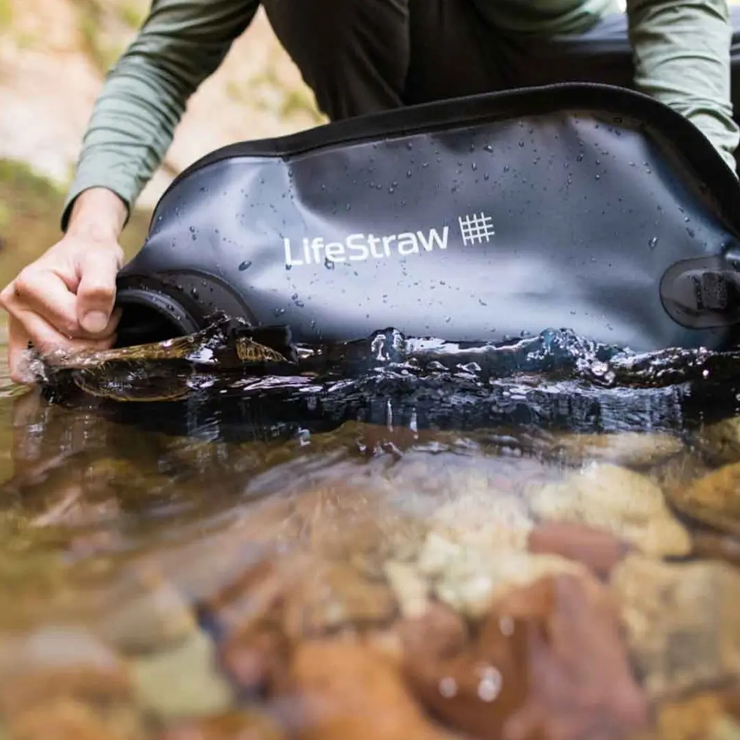 LifeStraw Peak Series Gravity Waterzak 8L - Blauw - afbeelding 3 van 6
