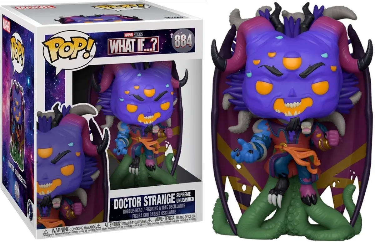 Funko Pop Marvel Doctor Strange Supreme Unleashed #884 - 15cm