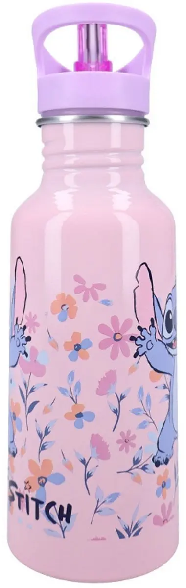 Lilo & Stitch Keep It Cool Schoolbeker & Drinkfles 500ml Aluminium - Paars