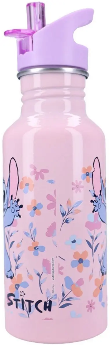 Lilo & Stitch Keep It Cool Schoolbeker & Drinkfles 500ml Aluminium - Paars