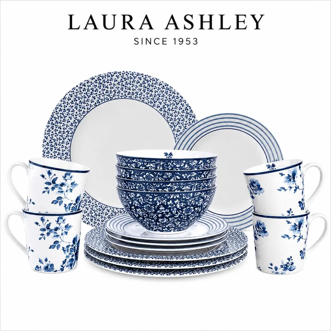 Laura Ashley Blueprint Serviesset