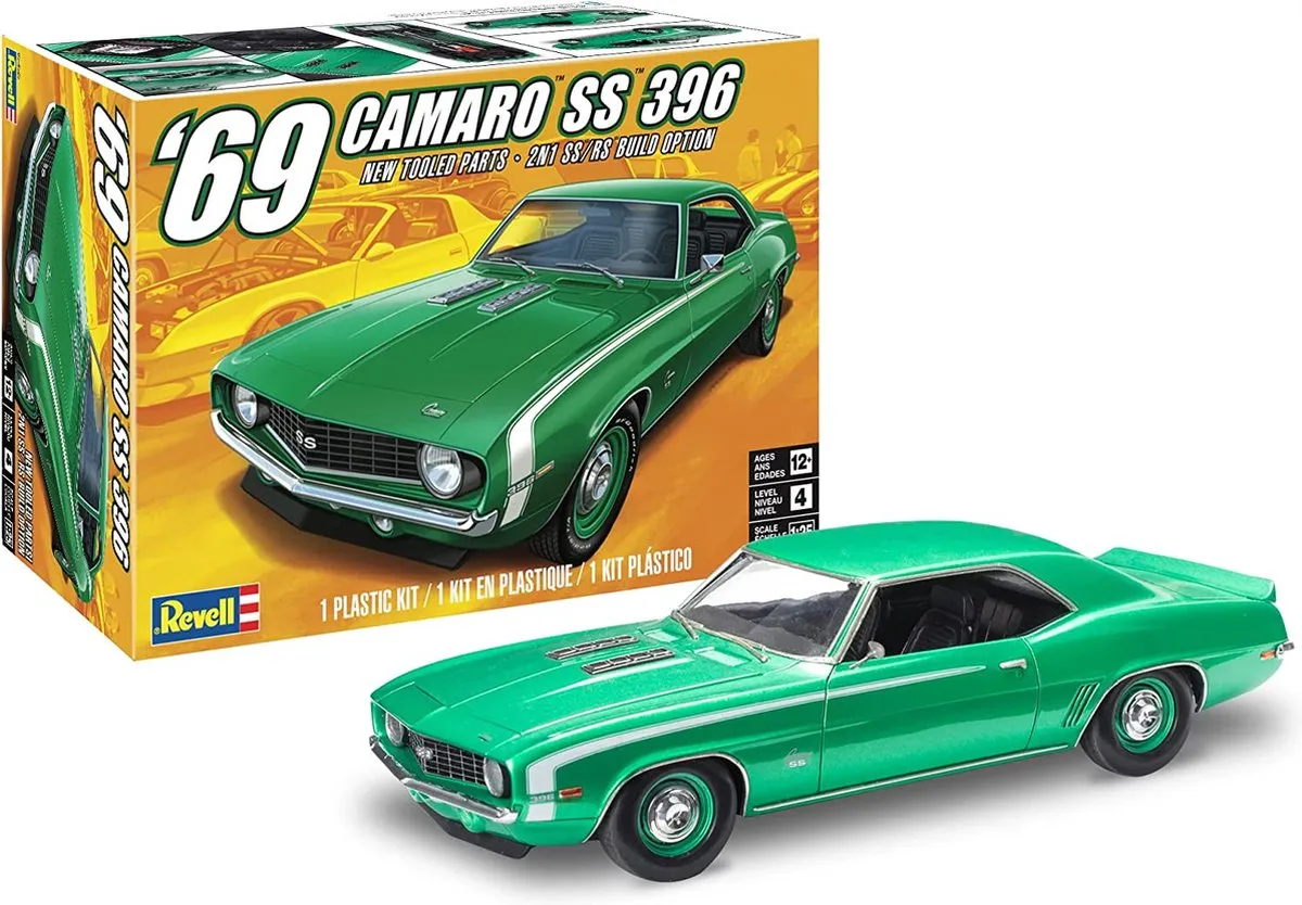 Revell 14525 1969 Camaro SS 396 Modelbouwpakket