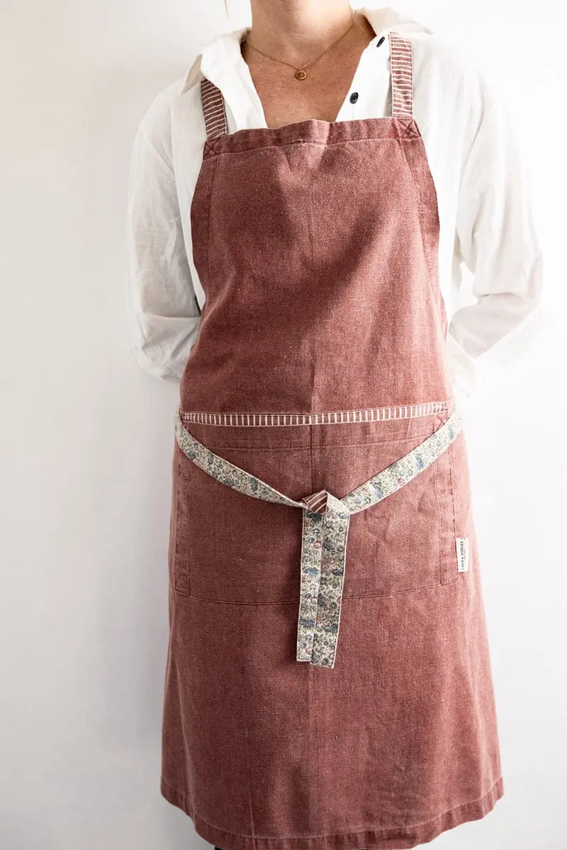 Laura Ashley Kookschort Kitchen Linen Collectables - 78x85cm - Oxblood Rood
