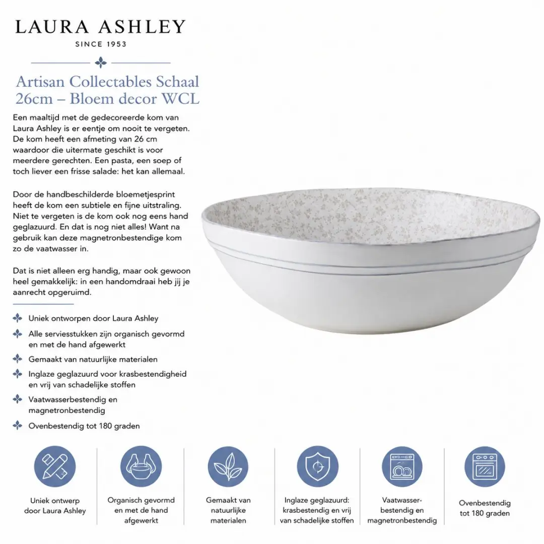 Laura Ashley Artisan Collectables Schaal