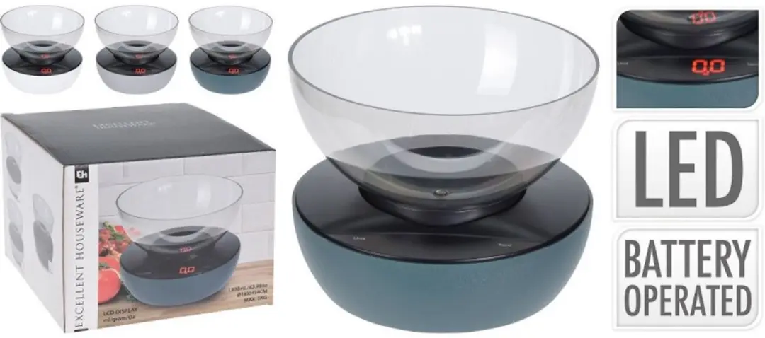 Excellent Houseware keukenweegschaal