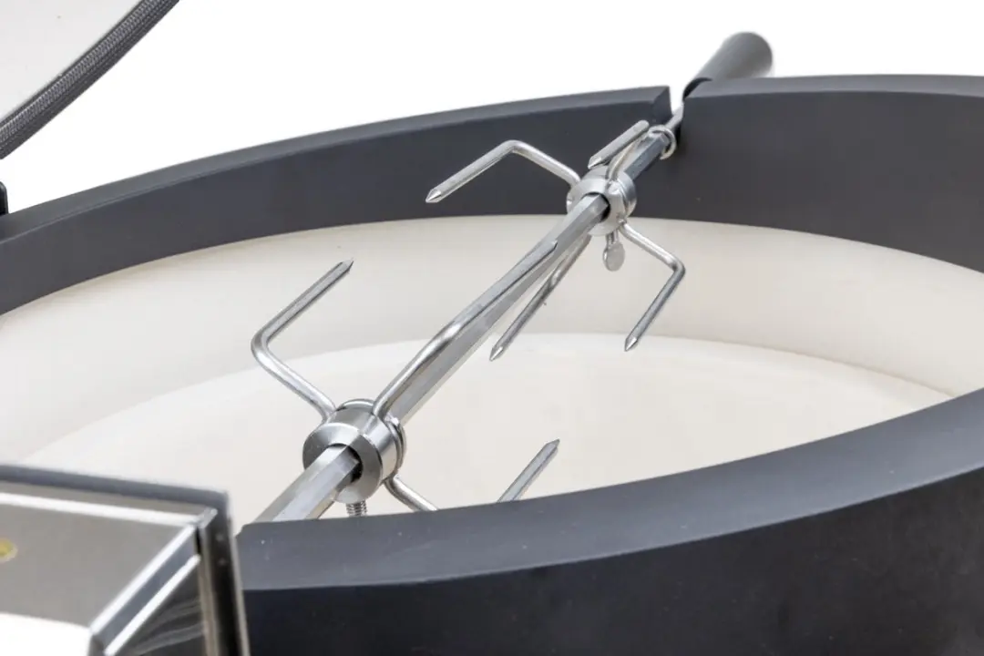 Baste Rotisserie Set L voor 21 inch Kamado's - Zwart - afbeelding 6 van 6