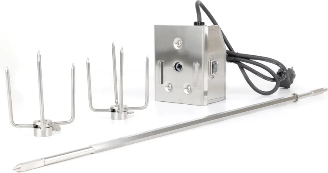 Baste Rotisserie Set L voor 21 inch Kamado's - Zwart - afbeelding 5 van 6