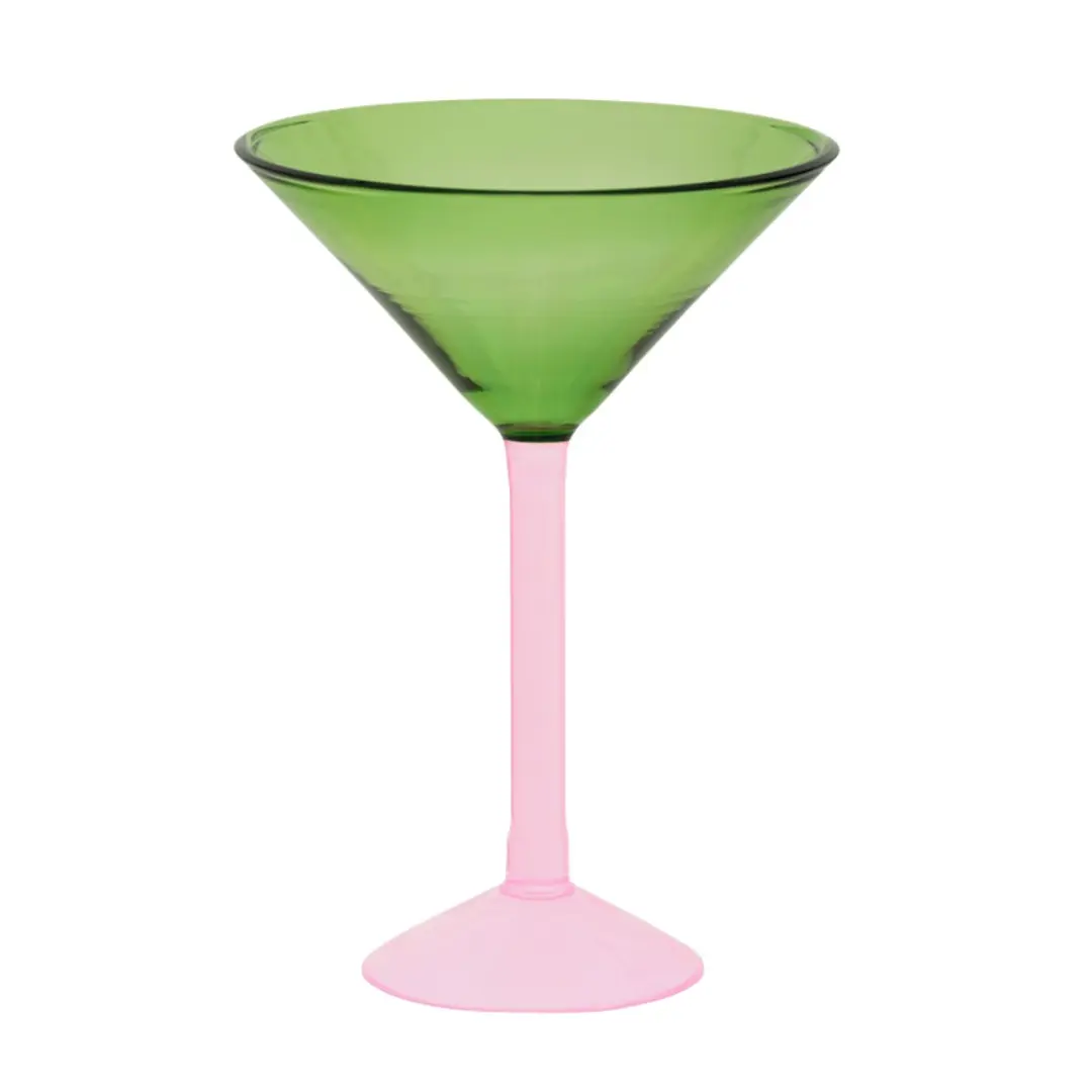 Urban Nature Culture Martini Glazen - Set van 2 - Ø13cm - Multicolor