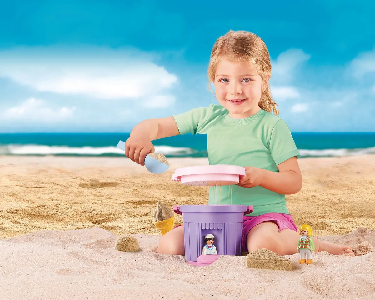 Playmobil Zandemmer IJssalon 9406 - Veelkleurig