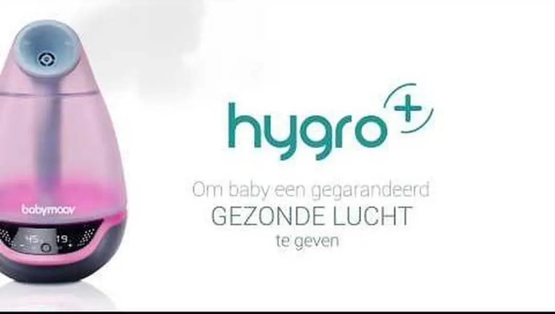 Babymoov Hygro 9014020 Luchtbevochtiger - 2,5L - 20m² - Zwart/Blauw - afbeelding 4 van 6
