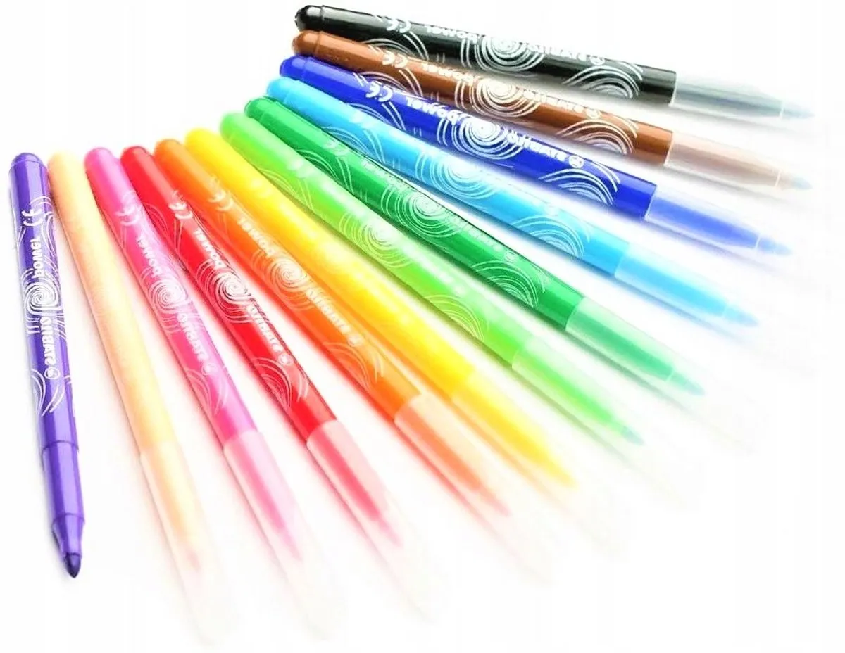 STABILO Power Flamastry 12 Kleuren - Multicolor